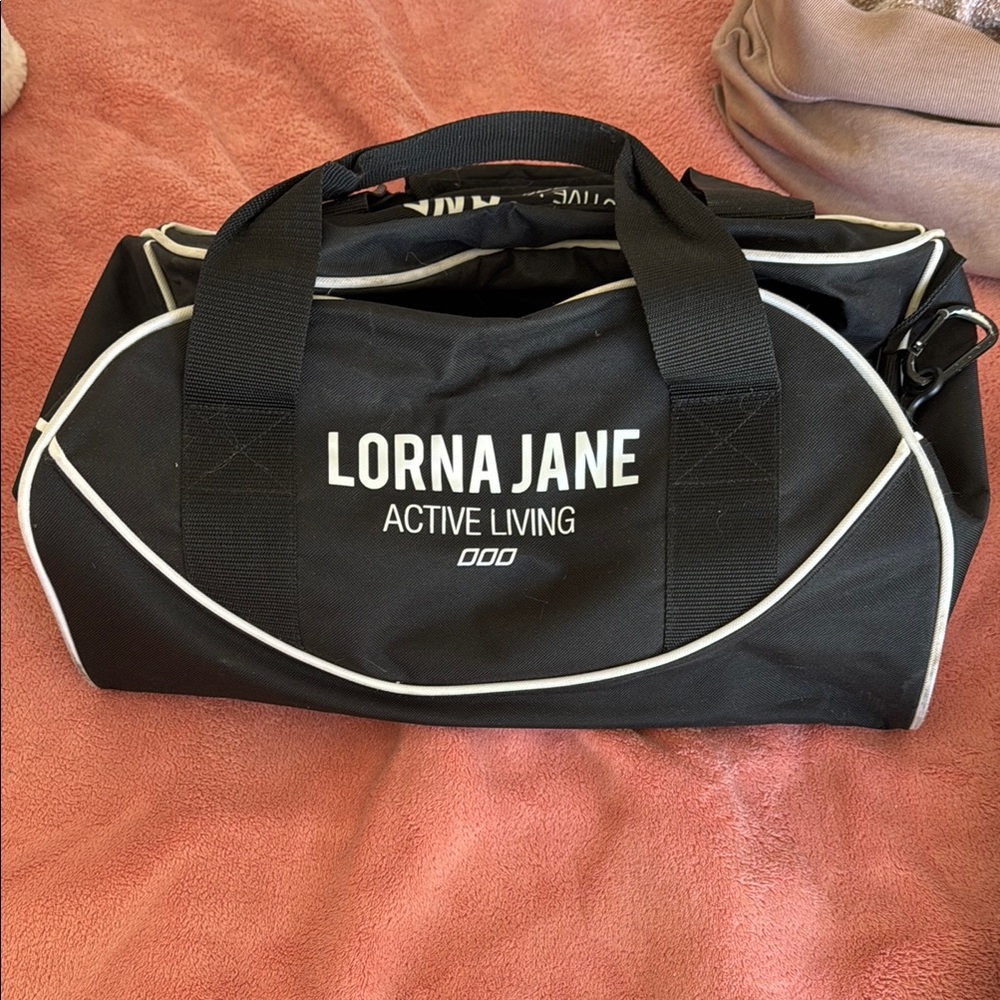 Lorna Jane Black Duffel Bag